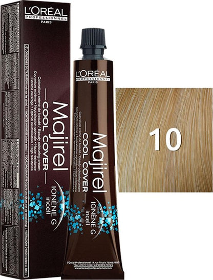 L'Oréal Professionnel - Haarverf - Majirel - Cool Cover - 50ML - 10