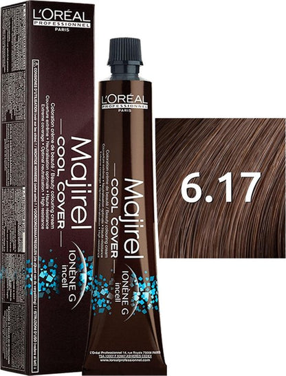 L'Oréal Professionnel - Haarverf - Majirel - Cool Cover - 50ML - 6.17