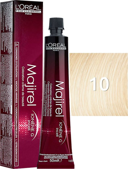 L'Oréal Professionnel - Haarverf - Majirel - 50ML - 10