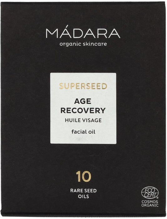 MÁDARA SUPERSEED Gezichtsolie 30 ml - anti age - 10 droge oliën - antioxidanten