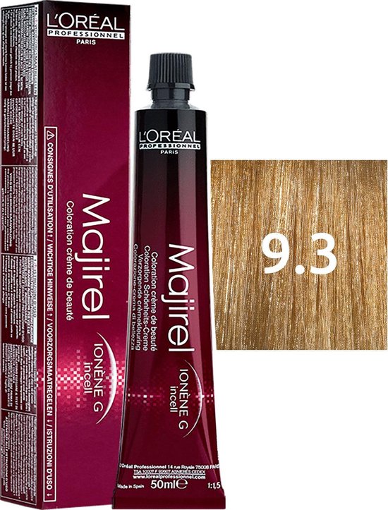 L'Oréal Professionnel - Haarverf - Majirel - 50ML - 9.3