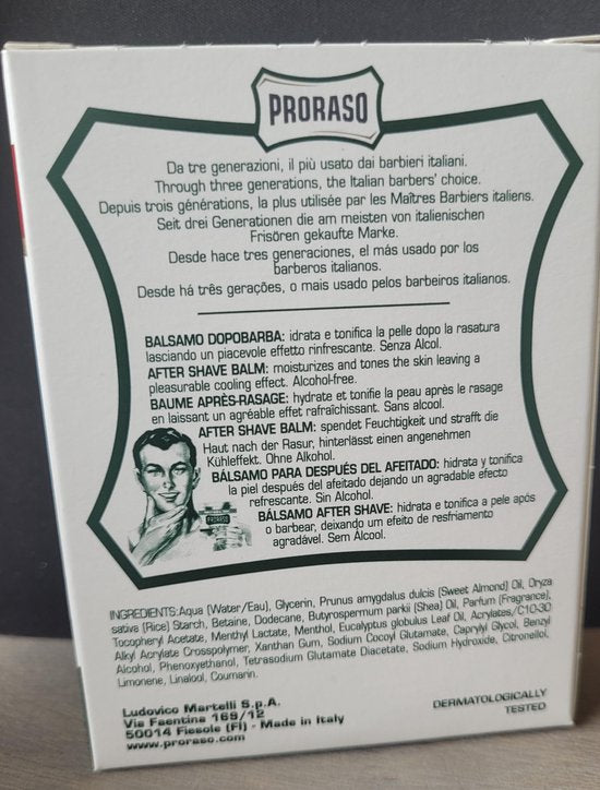 Proraso - Aftershave Balm Gevoelige huid