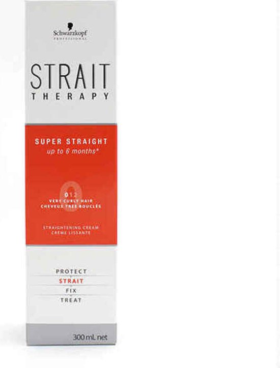 Haarstijlbehandeling Strait Therapy Cream 0 Schwarzkopf (300 ml)