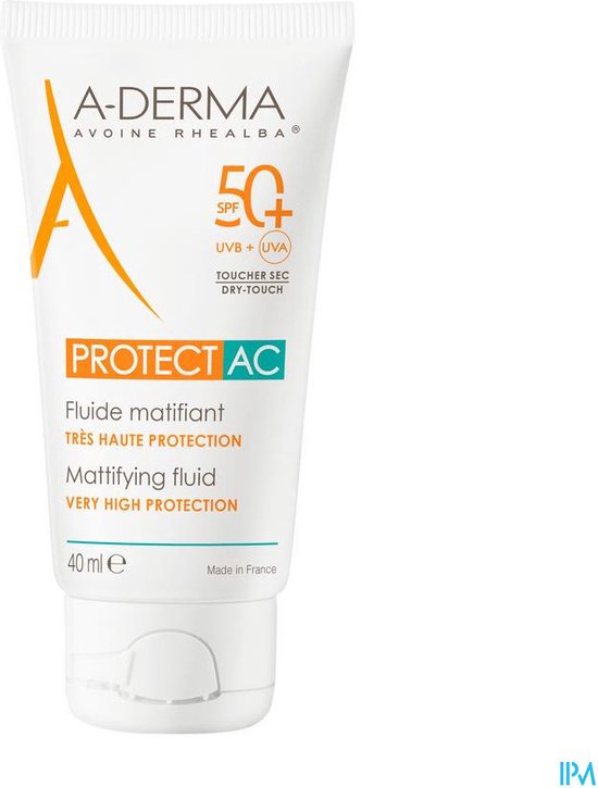Voc htinbrengende Matte Vloeistof A-Derma Protect AC 40 ml