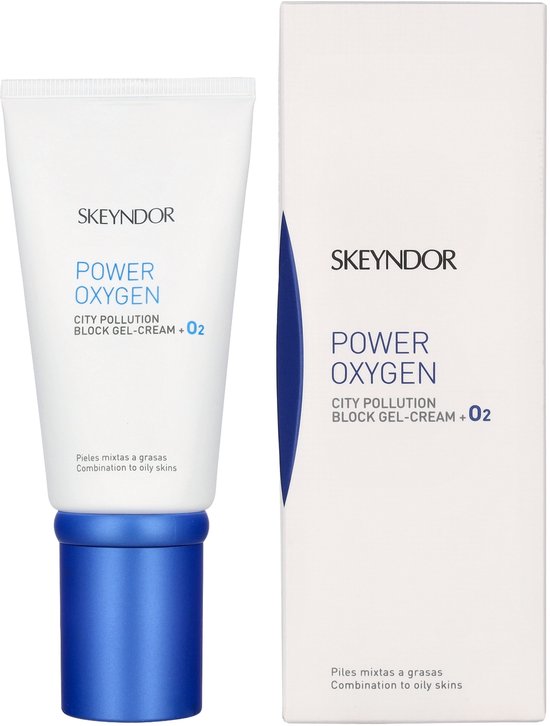 Skeyndor - City Pollution - Block Gel-Cream + O2 - Normale/Gecombineerde Huid - 50 ml