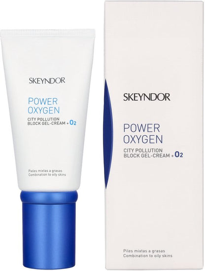Skeyndor - City Pollution - Block Gel-Cream + O2 - Normale/Gecombineerde Huid - 50 ml