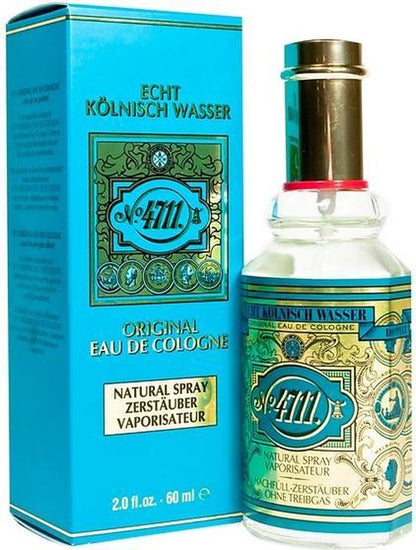 4711 Natural Spray Verpakt Unisex - 60 ml - Eau de Cologne