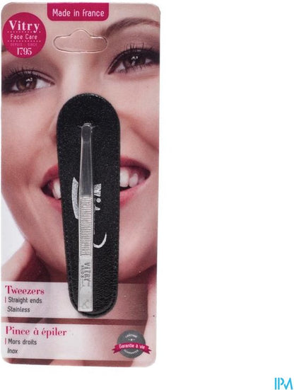 Vitry Face Care Tweezers Pincet Ref.12 1Stuks