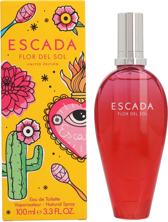 Escada Flor Del Sol - 100 ml - eau de toilette spray - damesparfum