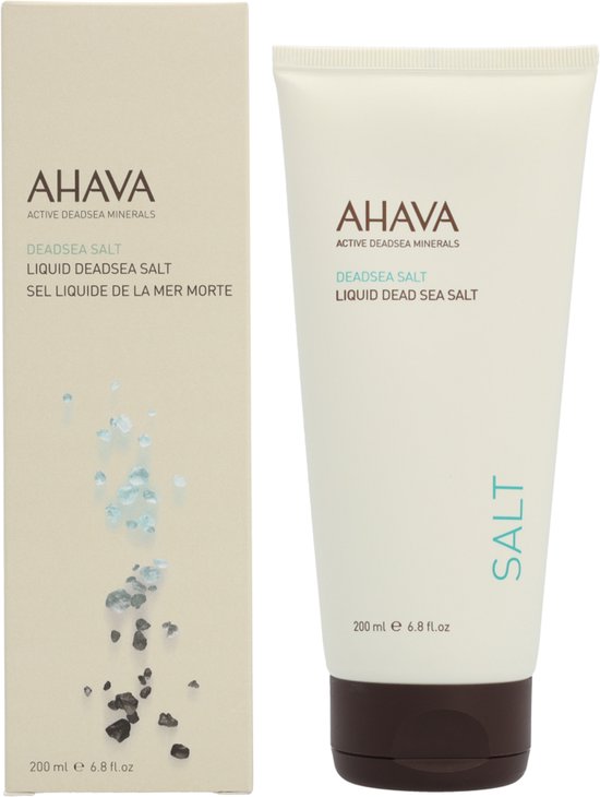 AHAVA Vloeibaar Dode Zee Zout | Hydratatieversterkend & Huidverjongend | Vegan & Vrij van Alcohol en Parabenen | Anti-Rimpel & Anti-Aging | 200ml