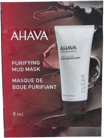 AHAVA Moddermasker | VEGAN | Alcohol- en parabenenvrij, Eenmalig gebruik (8ml)