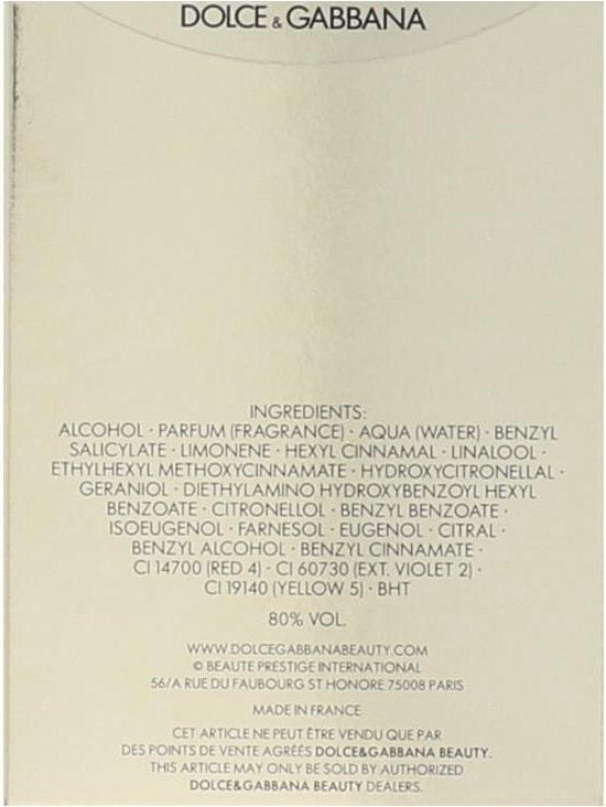 Dolce & Gabbana The One 50 ml - Eau de toilette - Damesparfum