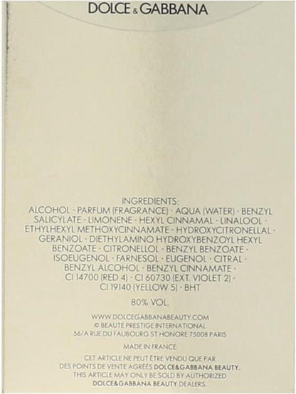 Dolce & Gabbana The One 50 ml - Eau de toilette - Damesparfum