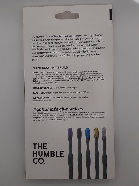 Humble Brush - Ecologische tandenborstel 5-pack