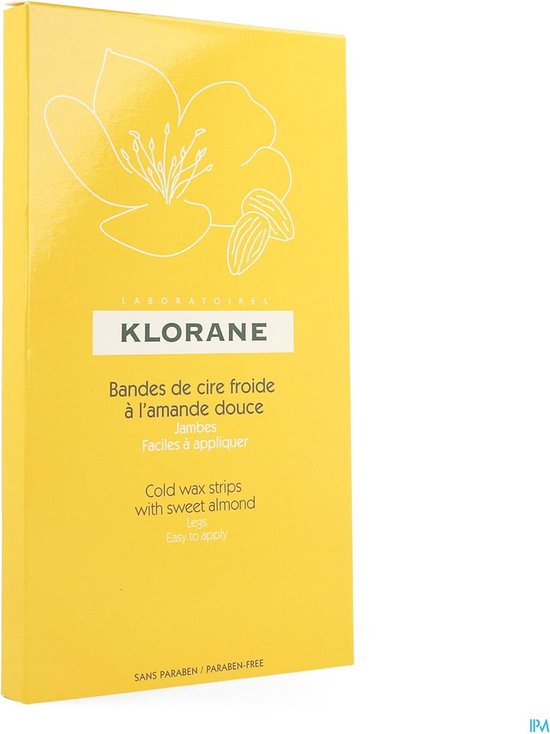 Klorane Huid L'Amande Accessoire Cire Froide Jambes 6x