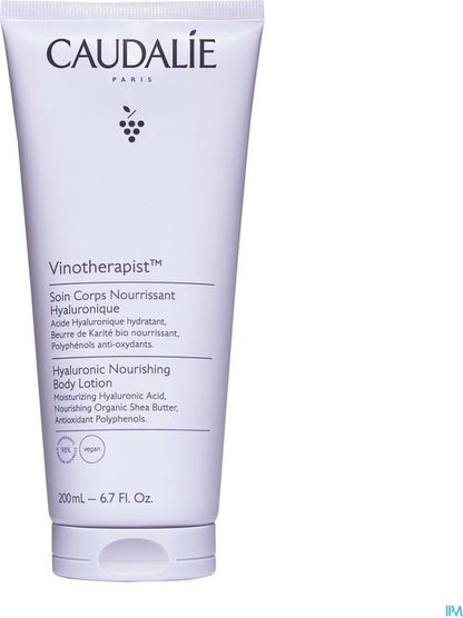 Caudalie Lichaam Vinotherapist Voedende Lichaamsverzorging met Hyaluronzuur Melk 200ml