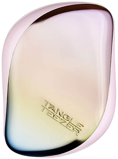 Tangle Teezer - Pearlescent Matte Chrome Compact Styler - Professional Hairbrush