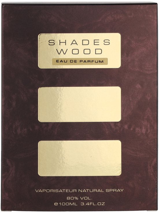 Armaf Shades Wood - 100 ml - eau de toilette spray - herenparfum