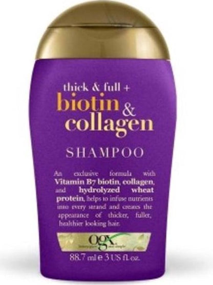 OGX Mini Shampoo Thick & Full Biotin & Collagen | 89 ml