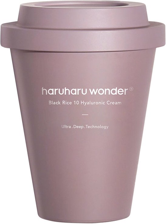 Haruharu WONDER - Black Rice 10 Hyaluronic - Moisturizer - Anti-Age - Hydraterend - Creme - 50 ml - Korean Skincare