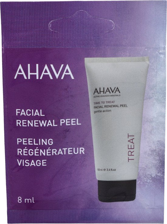 AHAVA Gezichtsvernieuwende peeling - Verbetert de huidvernieuwing - Geeft onmiddellijke uitstraling - Eenmalig gebruik - VEGAN - Alcohol- en parabenenvrij - 8ml