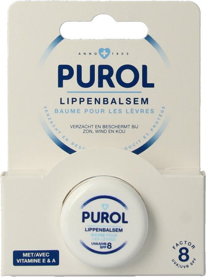 Purol Lipbalsem Potje Blister 5ml