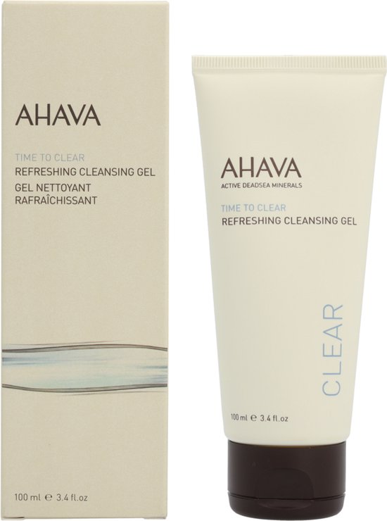 AHAVA Verfrissende Reinigingsgel - Diepe Reiniging & Hydratatie | Gezichtsreiniger & Make-up Remover | Verwijdert Vuil | Hydraterende Gezichtscrème voor dames | Moisturizer voor een droge huid & gezicht - 100ml