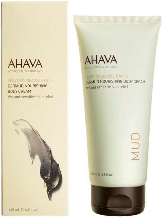 AHAVA Voedende Lichaamscrème - Hydrateert Droge & Gevoelige Huid | Verlicht Irritatie & Ruwheid | Biedt Zachtheid & Comfort | Moisturizer voor een Droge Huid | Verzorging voor Mannen & Vrouwen - 200ml