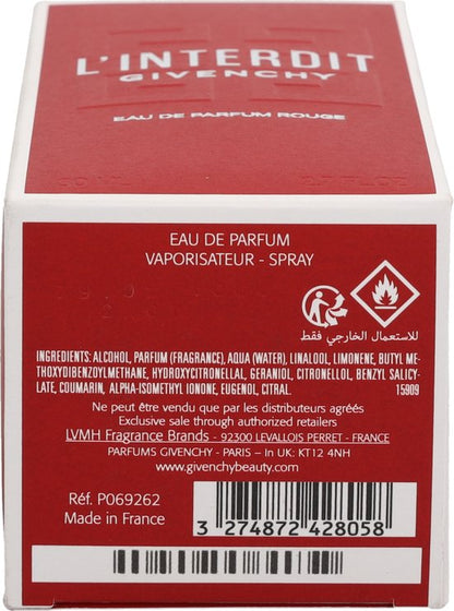 Givenchy L'Interdit Rouge Eau de Parfum 80 ml - Damesparfum