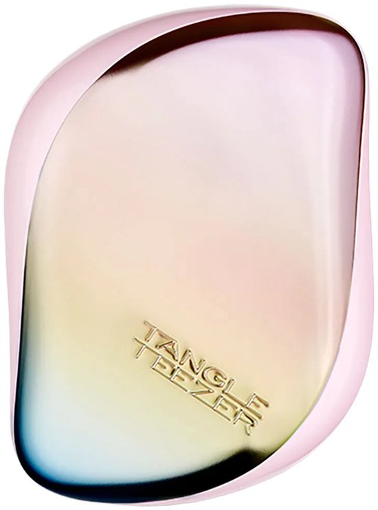 Tangle Teezer - Pearlescent Matte Chrome Compact Styler - Professional Hairbrush