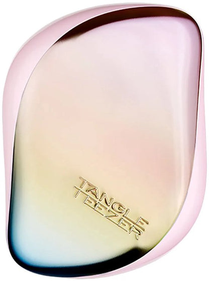 Tangle Teezer - Pearlescent Matte Chrome Compact Styler - Professional Hairbrush