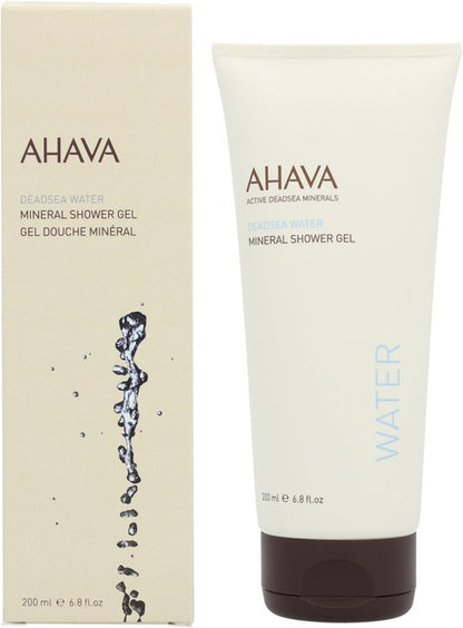 AHAVA Mineraal Douchegel | Kersen Bloesem | Zuiverend & Hydraterend | Verfrist & Ontspant | Reinigingsgel voor een droge huid & gezicht | Badzeep | Bo