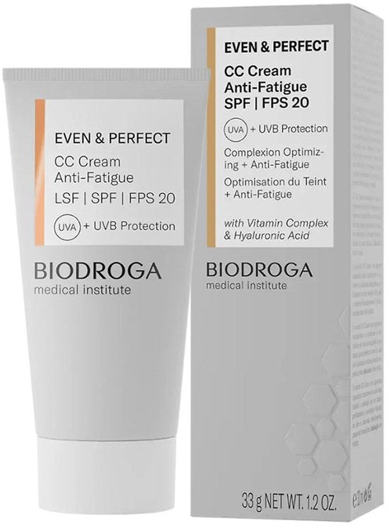 Biodroga Even & Perfect CC Cream Anti-Fatigue SPF 20 - 30ml