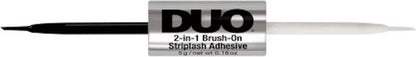 Ardell | Duo 2 | Wimperlijm, Dark Tone (Wit, Transparant, Latex vrij, Hypoallergeen)