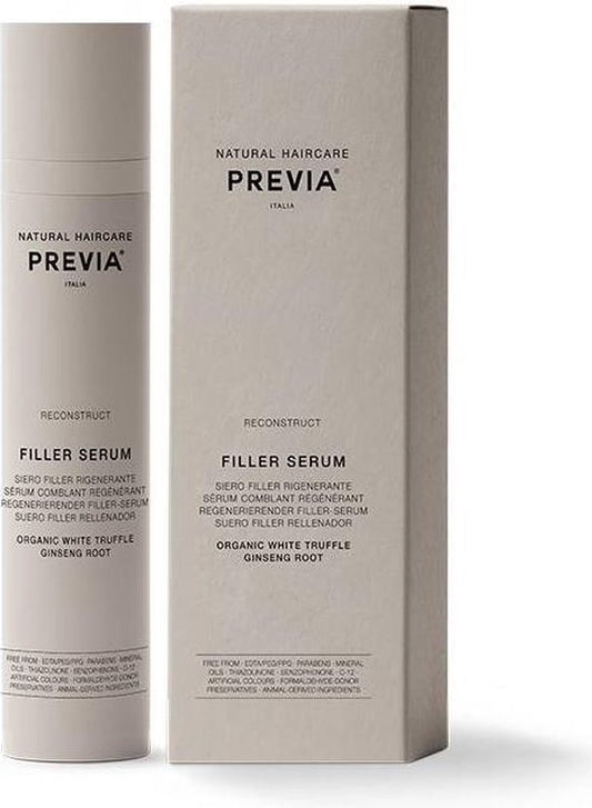 Previa Natural Haircare Reconstruct Filler Serum Beschadigd Haar 50ml - Biologische natuurlijke serum