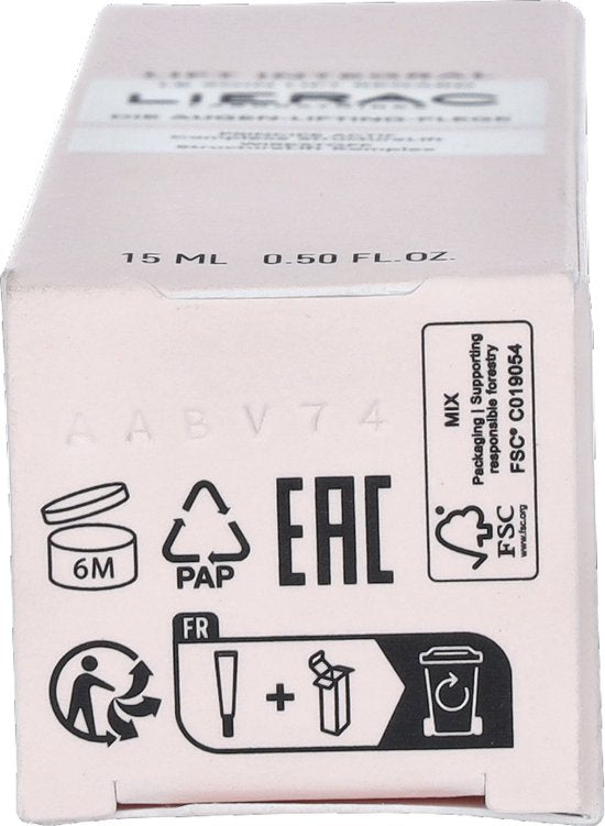 Behandeling voor Ooggebied Lierac Lift Integral Verzachter (15 ml)
