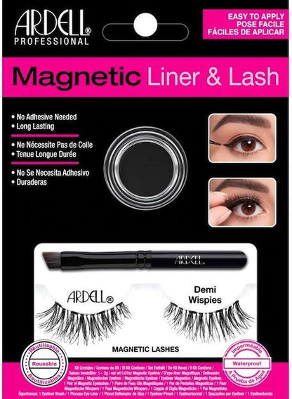 Ardell - Magnetic Liner & Lash Demi Wispies- herbruikbaar - 1set