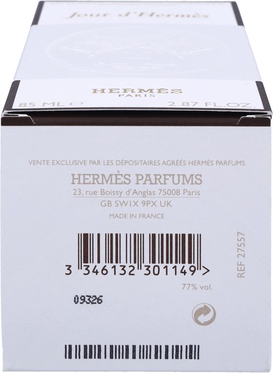 Hermès Jour d'Hermès - Heldere, sensuele en florale eau de parfum - 85 ml