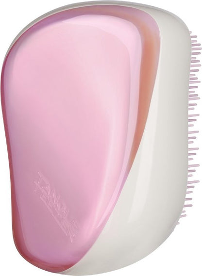 Tangle Teezer - Pearlescent Matte Chrome Compact Styler - Professional Hairbrush