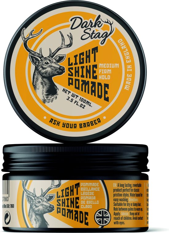 Dark Stag Light Shine Pomade 100ml