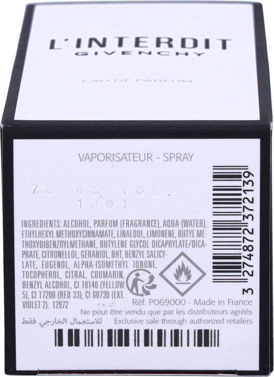Givenchy L'Interdit 35 ml Eau de Parfum - Damesparfum