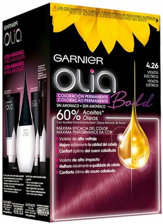 Olia Coloracion Permanente #7.40-cobrizo Intenso 4 pz