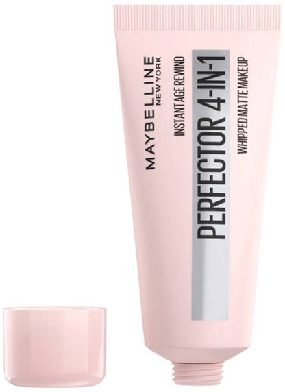 Maybelline New York - Instant Age Rewind Perfector 4-in-1 Matte - Light Medium - Primer, Concealer, BB Cream en Poeder in één Tube - 30 ml