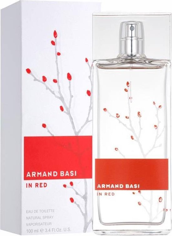 Armand Basi In Red - 100 ml - eau de toilette spray - damesparfum