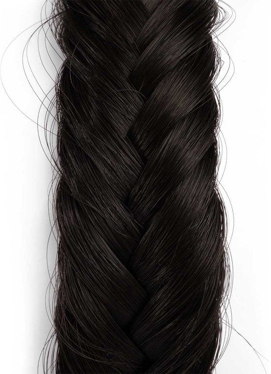 Infinity Braids - Jolie Fishtail Braid - Haarband - Haarband Dames - Haarbanden - Haarband Meisje - Jolie Espresso Smoke