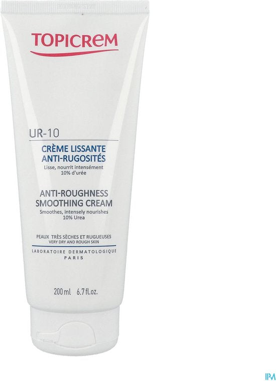 Topicrem Ur10 Creme Smoothing A/ruwheid 200ml