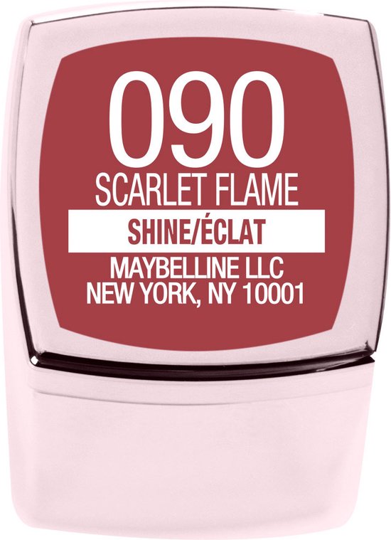 Maybelline Color Sensational Shine Compulsion Lippenstift - 90 Scarlet Flame