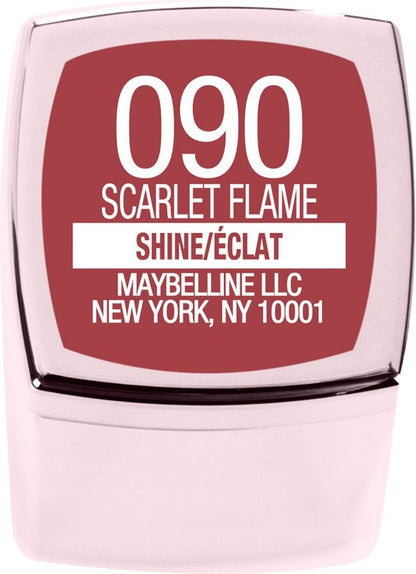 Maybelline Color Sensational Shine Compulsion Lippenstift - 90 Scarlet Flame