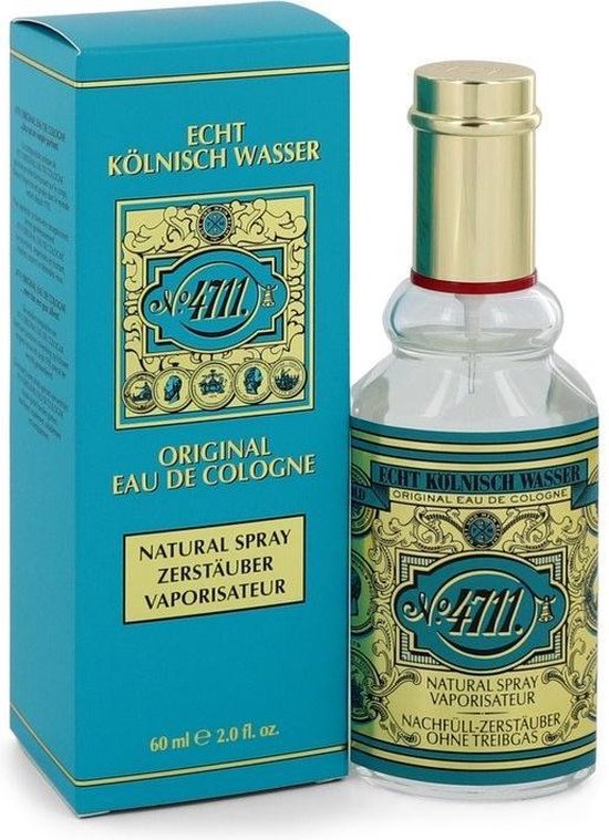 4711 Natural Spray Verpakt Unisex - 60 ml - Eau de Cologne