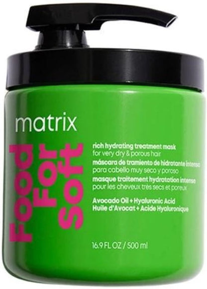 Matrix Food For Soft Hydraterend Haarmasker – Voor alle soorten droog haar – 500 ml